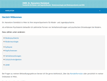 Tablet Screenshot of dr-steinboeck.eu